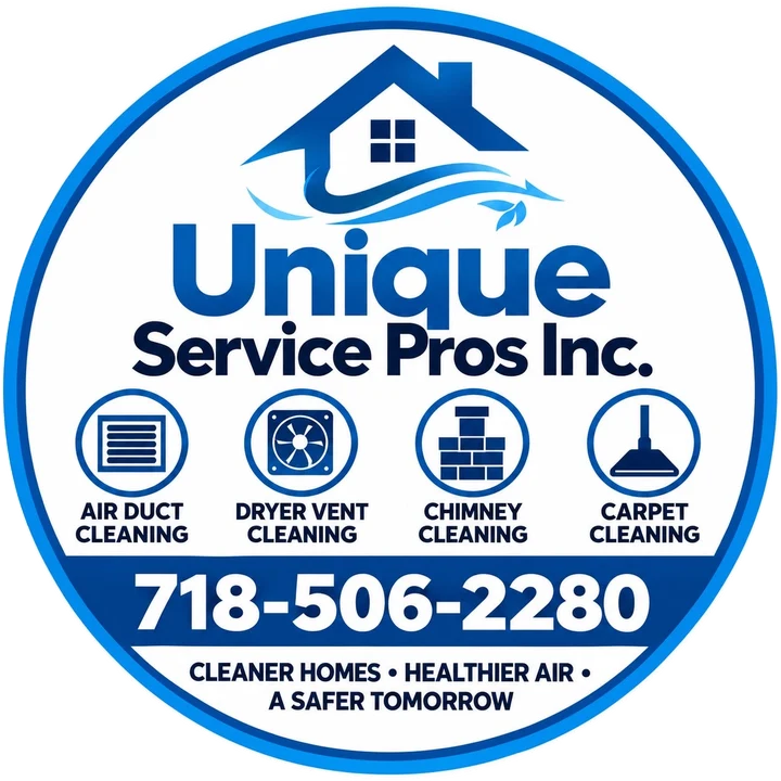 Unique Service Pros Inc. — air duct, dryer vent, chimney and carpet cleaning, 718-506-2280